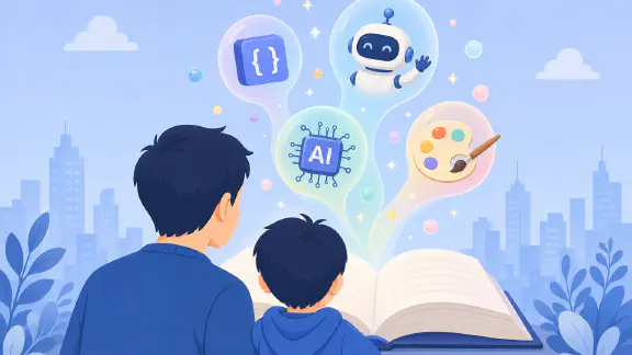 【親のための用語辞典】子供プログラミング頻出ワードをやさしく解説 — Scratch・STEAM・情報I・生成AI