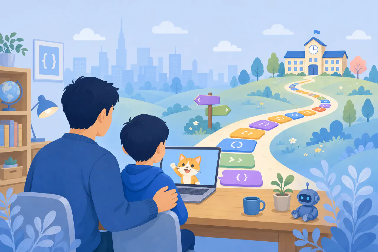 【Scratch入門】無料の自宅学習でどこまでいける？スクールが必要になる境目を現役エンジニアが解説